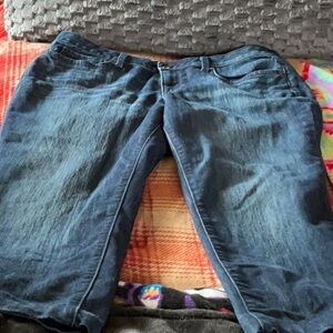 Dark Blue Denim Jeans